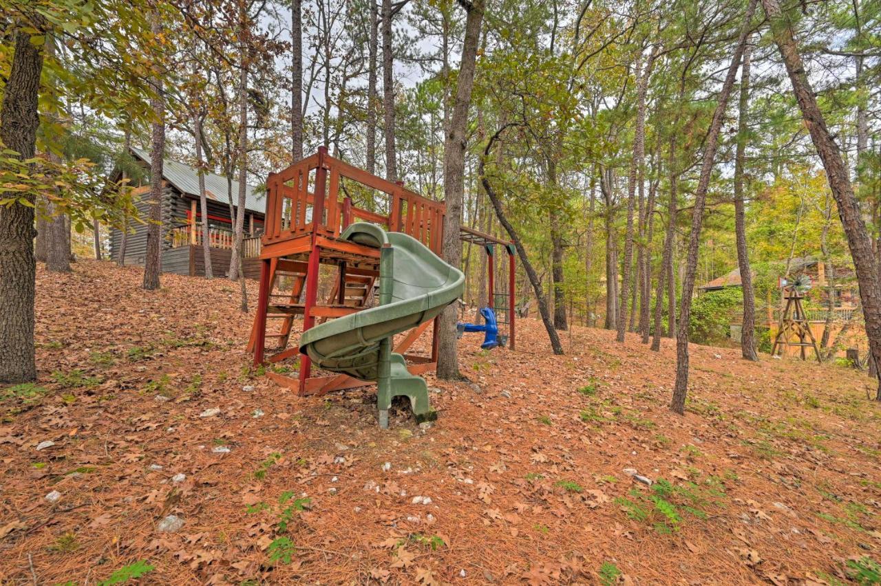 Tudor-Style Broken Bow Cottage With Hot Tub And Decks! Stephens Gap Екстериор снимка